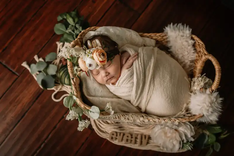 In-home newborn photography by Kaptured by Krystal, photo 1